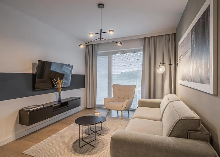 Apartment Nadmorskie - Polanki Aqua Z Basenem I Strefa Oraz Parkigiem W Cenie